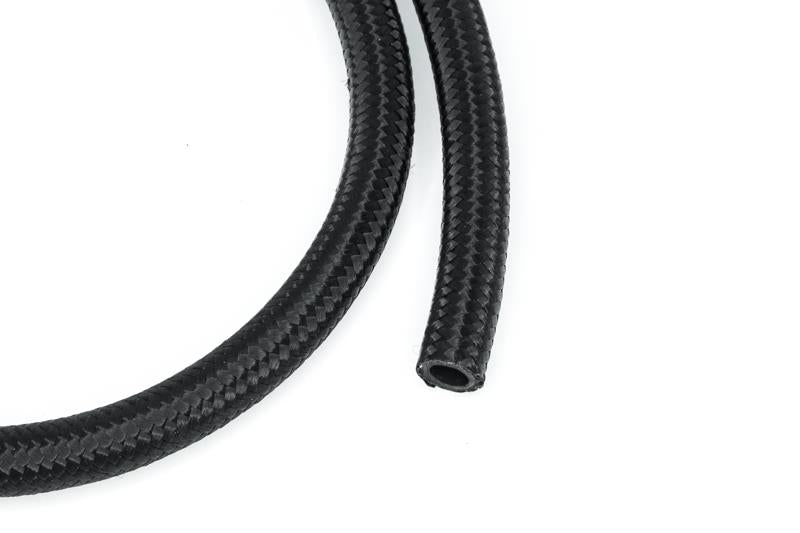 DeatschWerks Universal Black Nylon Braided CPE Fuel Hose - 8AN, 20 ft, image 2