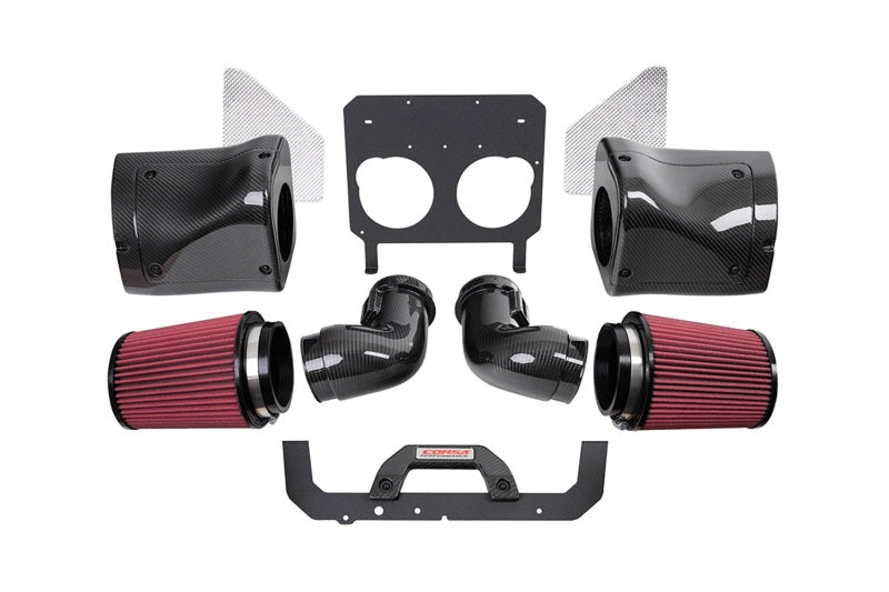 Corsa 23+ Chevy C8 Z06 Carbon Fiber Air Intake With DryTech Filter