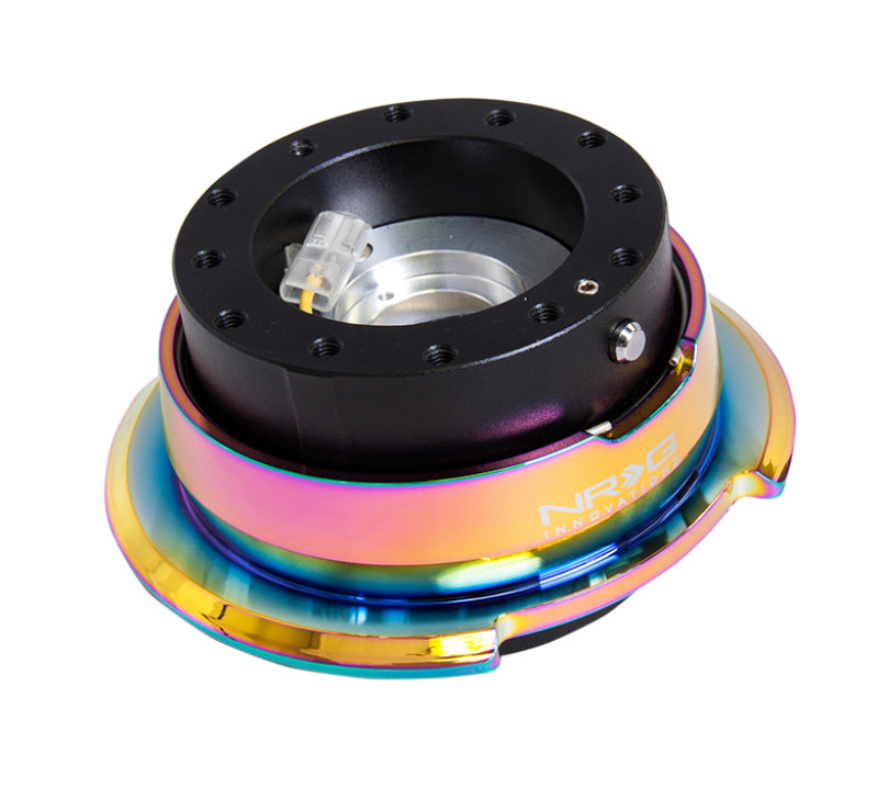 NRG Quick Release Gen 2.8 with Black Body and Neochrome Ring - OneFastShop