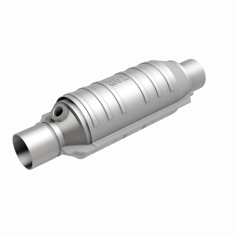 Magnaflow Universal Catalytic Converter 2.50 1/O2 CA Compatible with 1995-2001 Acura, Audi, Chrysler, Dodge, INFINITI, Jeep, Nissan, Saab, Volkswagen - OneFastShop