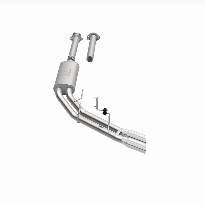 Magnaflow Street Series Cat-Back Exhaust System - Polished Side Exit for 15-21 Ford F-150