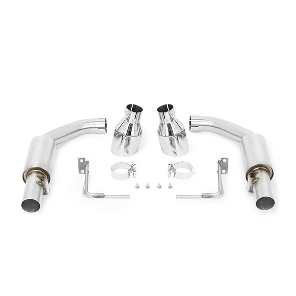 Mishimoto Race Axle-Back Exhaust - Ford Mustang GT 2015-2017 - Black Tips