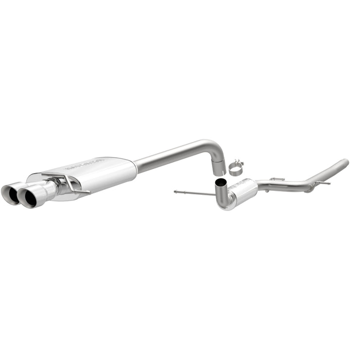 Magnaflow Performance Cat-Back Exhaust System Dual Straight Drive Side Rear Exit 11-14 VW Jetta 2.0L - OneFastShop