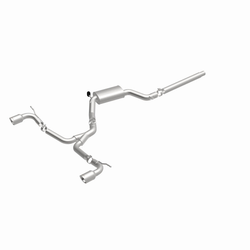 Magnaflow Cat-Back Dual Split Rear Exit Exhaust 4in Tips 2015-2018 VW GTI 2.0L Turbo - OneFastShop