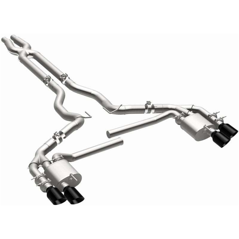 Magnaflow NEO Cat-Back Exhaust System for 18-21 Ford Mustang 5.0L V8 GT, Bullitt, Mach 1 with Quad Black Chrome Tips - OneFastShop