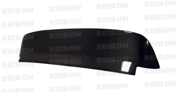 Seibon Carbon Fiber Rear Spoiler w/LED for 92-95 Honda Civic HB - OneFastShop