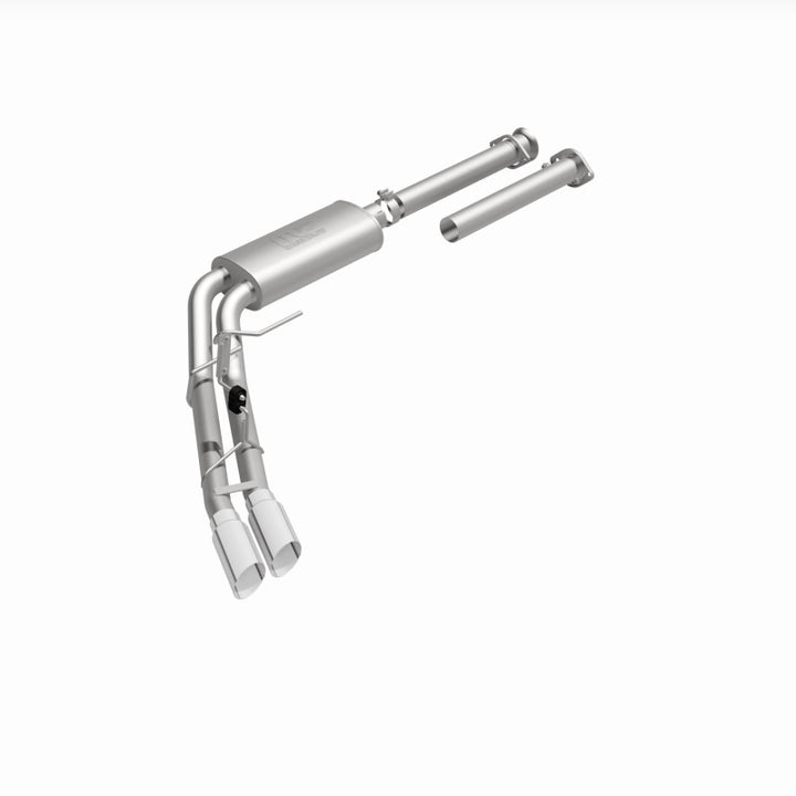 Magnaflow Street Series Cat-Back Exhaust System - Polished Side Exit for 15-21 Ford F-150