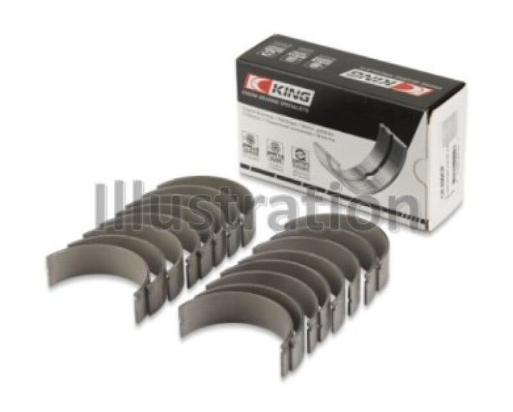 King Engine Bearings Connecting Rod Bearing Set Size STD for 08-10 Ford Powerstroke 6.4L