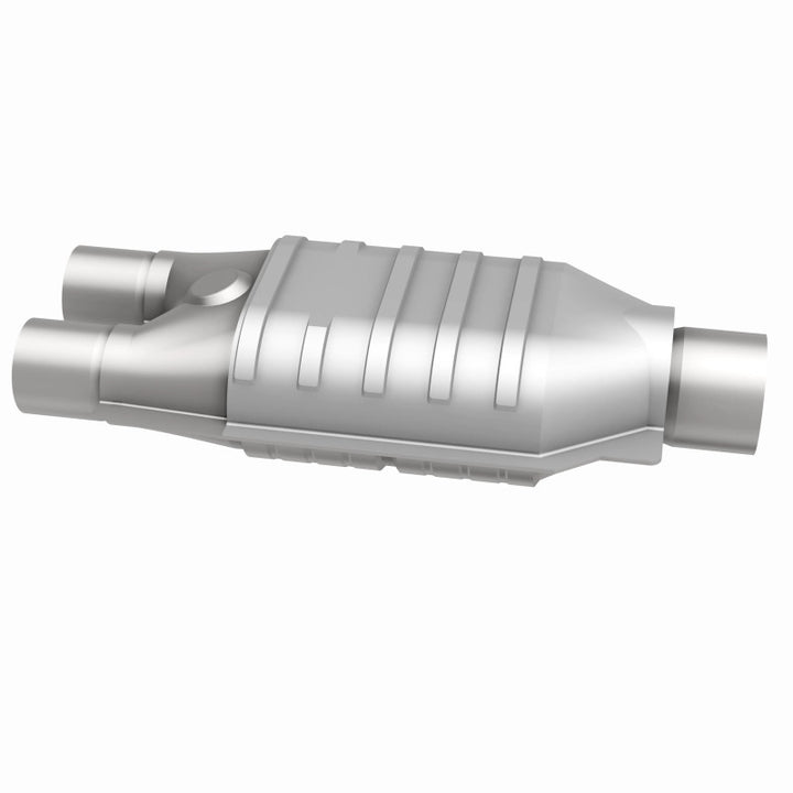 MagnaFlow Universal Catalytic Converter Dual/Single Front for Ford Bronco, E-150, E-250, E-350, F-150, F-250, F-250 HD, F-350 (1996-1997) - OneFastShop