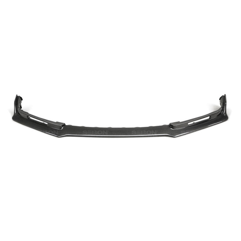 Seibon TA-Style Gloss Carbon Fiber Front Bumper Lip for 2017 Honda Civic Type R - OneFastShop