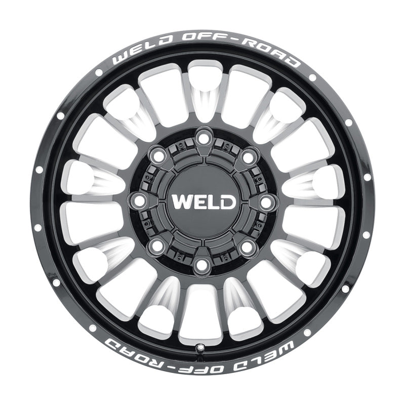Weld Scorch W121 20X8.25 Gloss Black Front Wheel 8X200 ET108 - Fits MIL 142.2