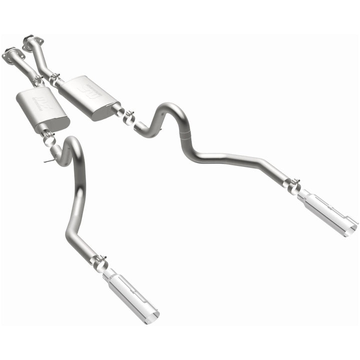 MagnaFlow Street Series Cat-Back Exhaust System - Ford Mustang GT 4.6L 99-04 - OneFastShop