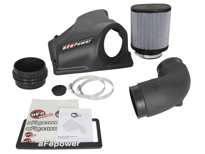 aFe MagnumFORCE Cold Air Intake Stage-2 Pro DRY S for 16-17 BMW 340i (F30) L6-3.0L (t) B58 with High Flow Filter