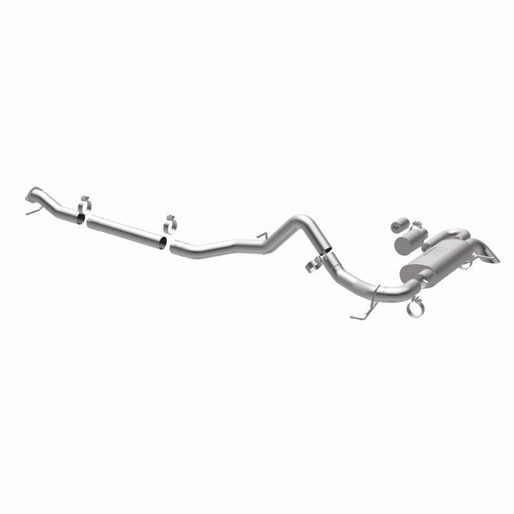 MagnaFlow Overland Series Cat-Back Exhaust for 2021 Ford Bronco - Single Straight Driver Exit - OneFastShop