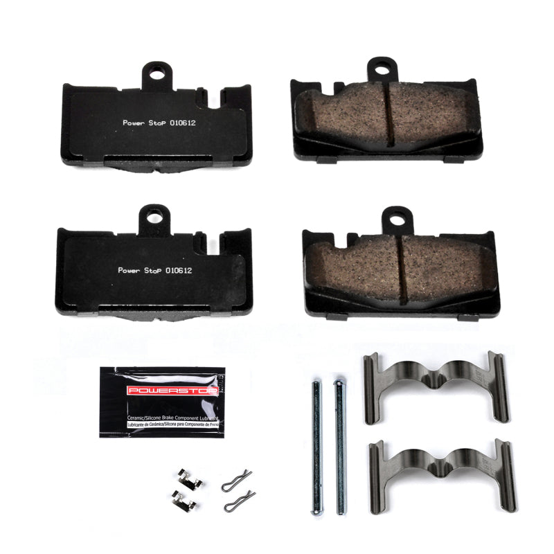 PowerStop Z23 Evolution Sport Rear Brake Pads with Hardware - Lexus LS430 (UCF30) 2001-2006