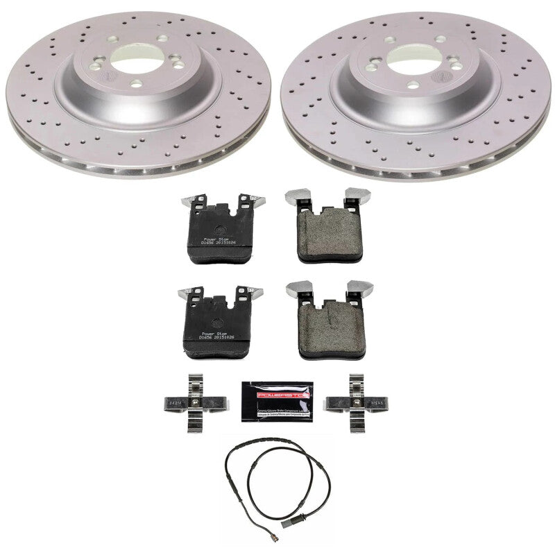 PowerStop Z23 Evolution Sport Rear Coated Brake Kit - BMW F80/F82/F87 2015-2020