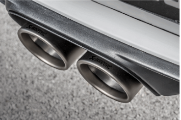 Akrapovic Tail Pipe Set Titanium for 2018 Porsche 911 GT3 (991.2)