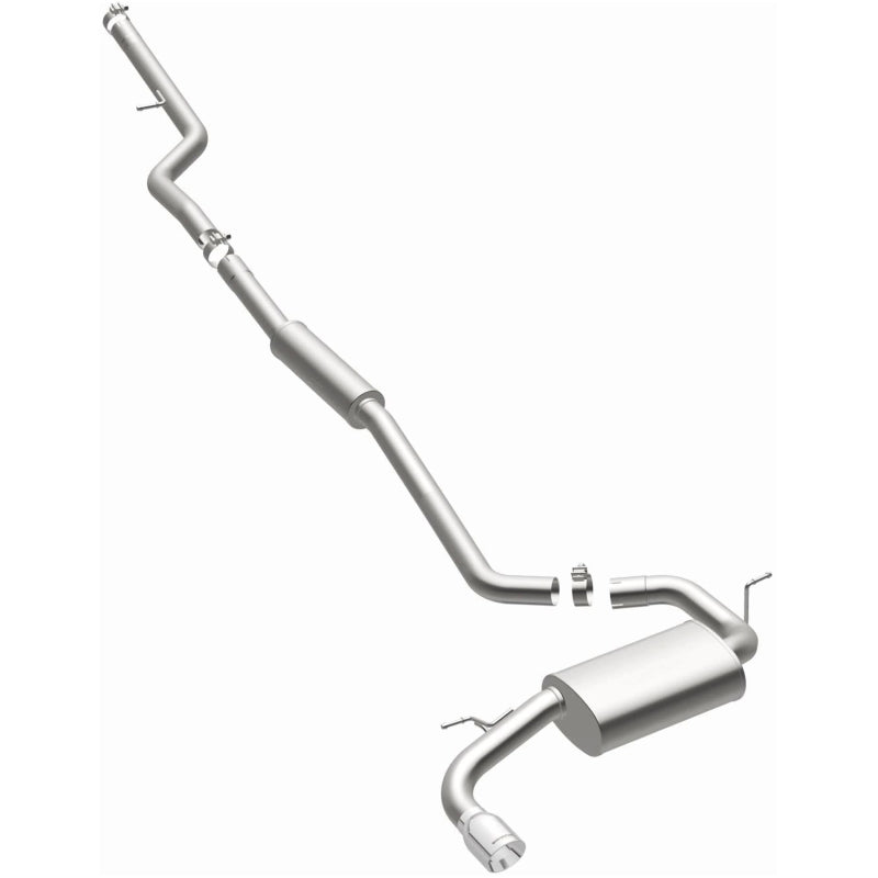 Magnaflow Cat-Back Exhaust System for 13-15 BMW 320i L4 2.0L Stainless Steel Single Straight Rear Exit - OneFastShop