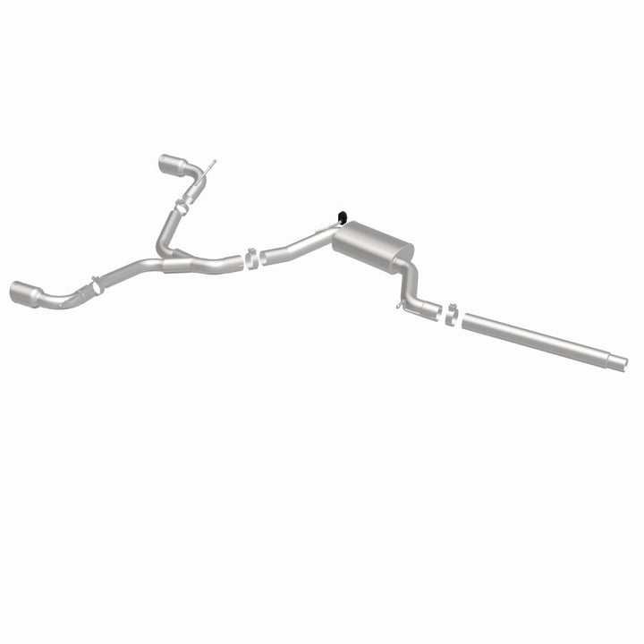 Magnaflow Cat-Back Dual Split Rear Exit Exhaust 4in Tips 2015-2018 VW GTI 2.0L Turbo - OneFastShop