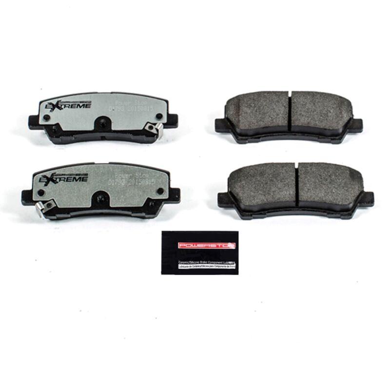 PowerStop Z26 Extreme Street Brake Pads with Hardware for 15-19 Ford Mustang - OneFastShop