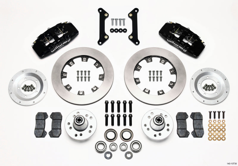 Wilwood Dynapro 6 Front Hub Kit 12.19in for 70-78 Camaro - OneFastShop