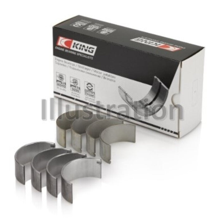 King Engine Bearings Mini Cooper S/Cooper S Conv/Works W11B16A Rod Bearing Set Size +0.25mm Compatible with 2002-2016 Mini Models