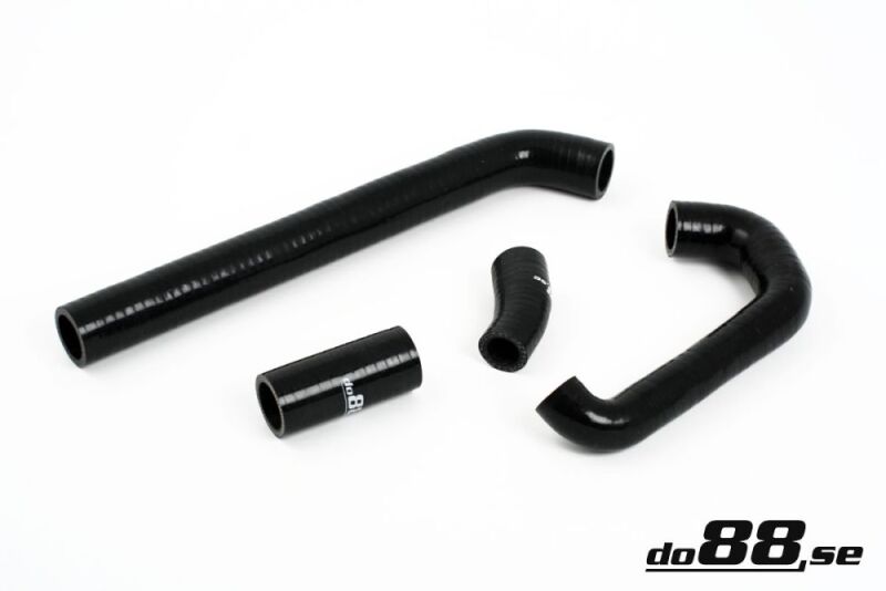 do88 Silicone Complement Hose Kit - Saab 900 / 9-3 Turbo 1994-2000 - Black