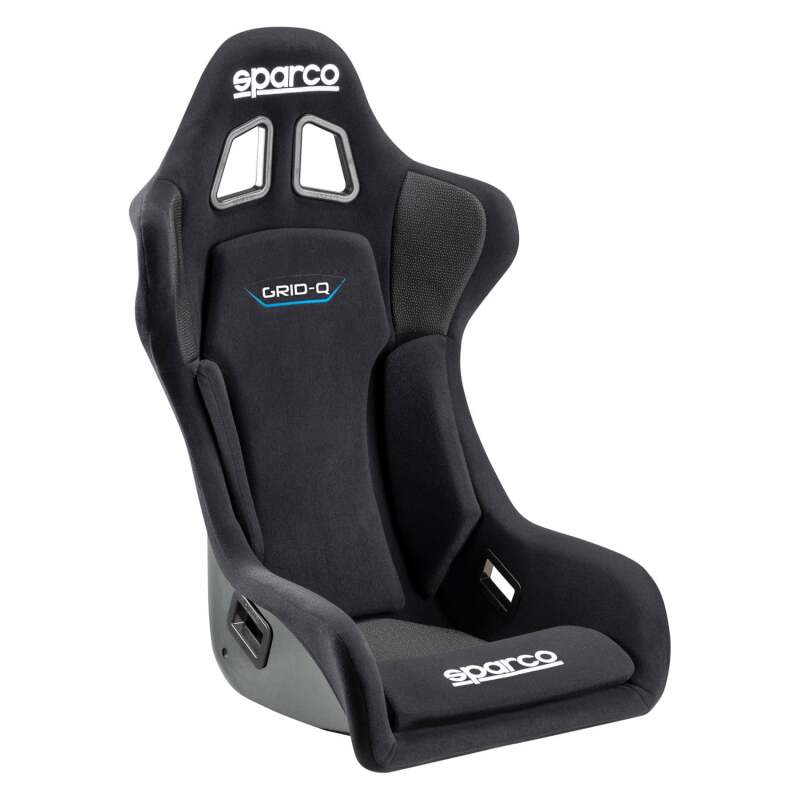 Sparco GRID QRT Fiberglass Racing Seat - Black Cloth, image 2
