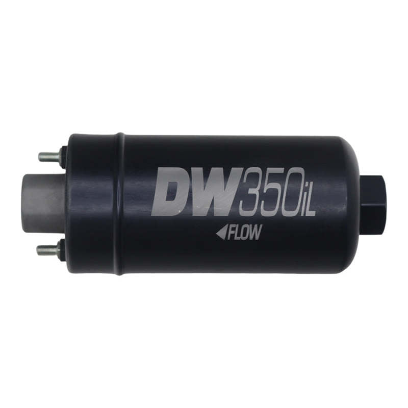 DeatschWerks 350 LPH DW350iL In-Line External Fuel Pump No Bracket - OneFastShop