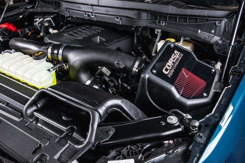 CORSA Performance Cold Air Intake with DryTech Filter for 2021-2024 Ford F150 3.5L Ecoboost