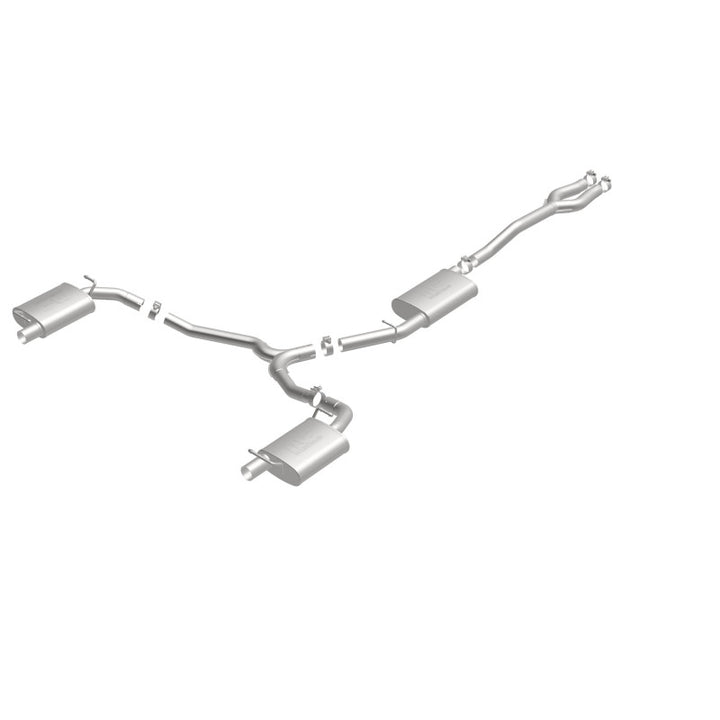 MagnaFlow Performance Exhaust Cat-Back SS Dual Split Rear Exit - 2015 Dodge Charger/Chrysler 300C 3.6L V6 - OneFastShop