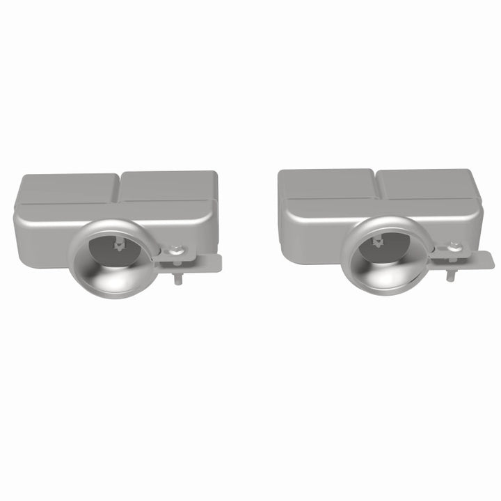 Magnaflow Tip 1-Set Quad Square for 2009-2013 Dodge Challenger R/T, SE, SRT8, SXT, and 2012 Challenger R/T Classic, SXT Plus