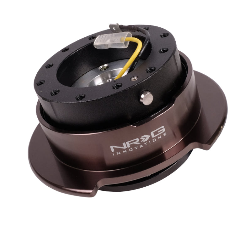 Nrg Quick Release Kit Gen 2.5 Black With Black Chrome Ring