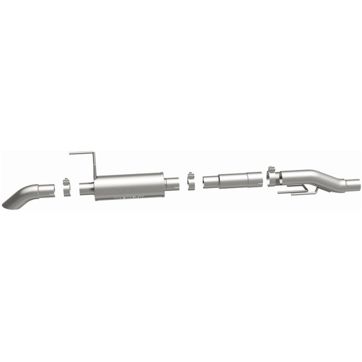 MagnaFlow Stainless Steel Catback Exhaust with 3in Turn Down Tip for 11 Ford F-150 3.7L/5.0L/6.2L - OneFastShop