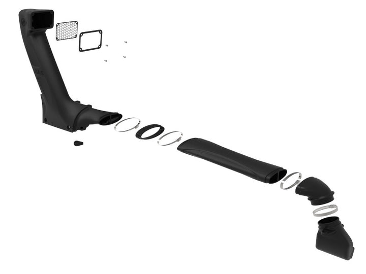 aFe 2018–2025 Jeep Wrangler and Gladiator L4/V6 Dynamic Air Scoop (D.A.S) Snorkel - OneFastShop