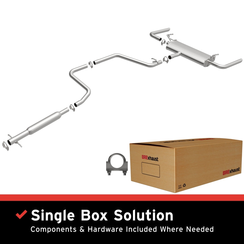 BRExhaust 2008–2012 Chevrolet Malibu 3.6L Exhaust Kit - OneFastShop