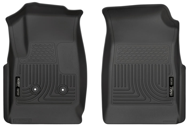 Husky Liners WeatherBeater Black Front Floor Liner for 15 Colorado Crew Cab/Ext Cab - OneFastShop