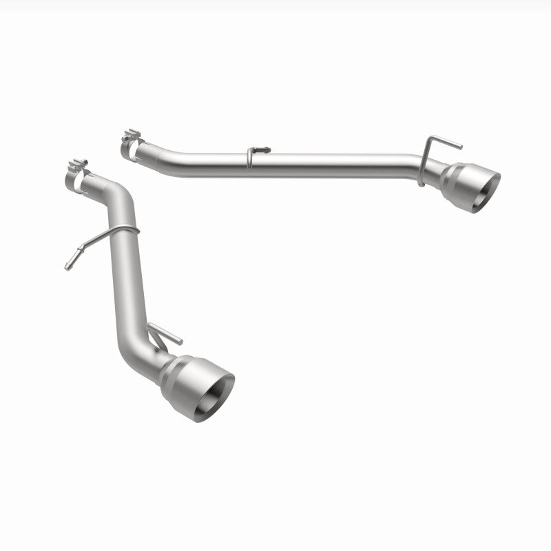 MagnaFlow Race Axle Back Exhaust System with Dual Polished Tips for 2016 Chevy Camaro 3.6L V6 - OneFastShop