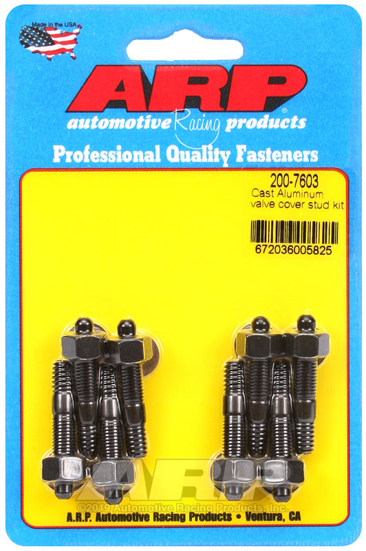 ARP Cast Aluminum Valve Cover Stud Kit – 1/4 in. x 20 1.5 in. OAL