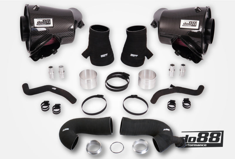 do88 Induction System 80mm with Turbo Inlet Hoses - Porsche 911 Turbo / Turbo S (992.1) 2020-2024