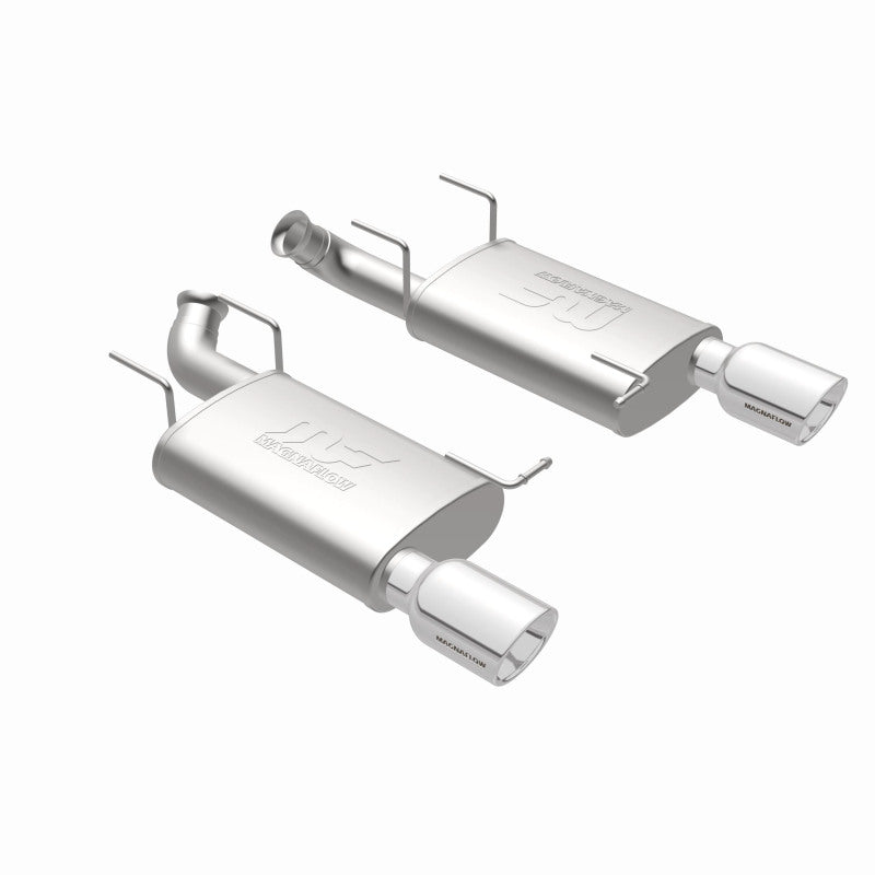 Magnaflow Street Series Axle-Back Exhaust System for 2011 Ford Mustang 3.7L - OneFastShop