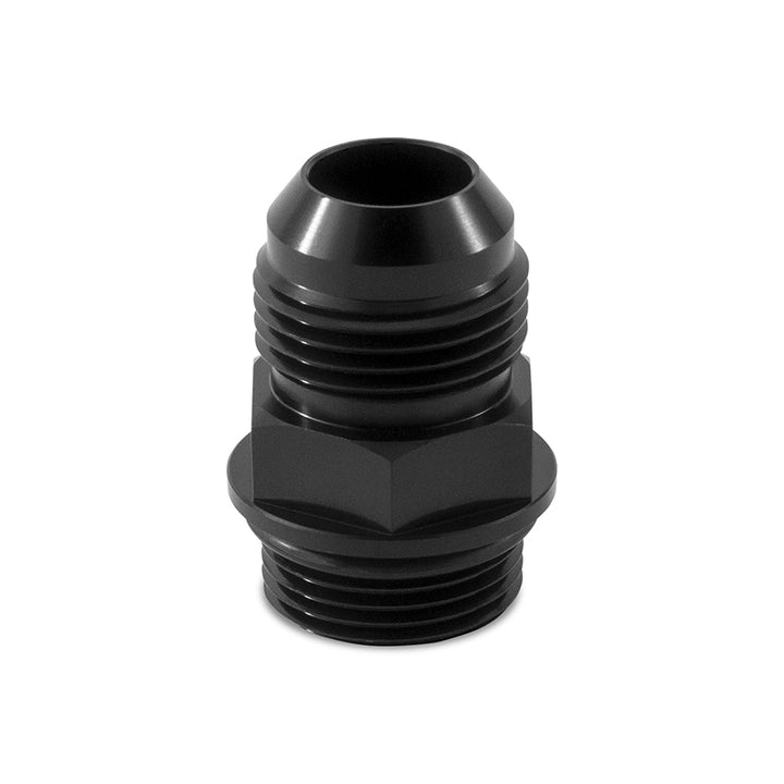 Mishimoto Aluminum M27x2.0 To -12AN Fitting Black Viton - OneFastShop