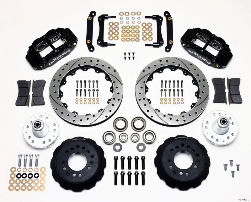 Wilwood Narrow Superlite 6R Front Hub Kit 12.88in Drilled 79-81 Camaro - OneFastShop