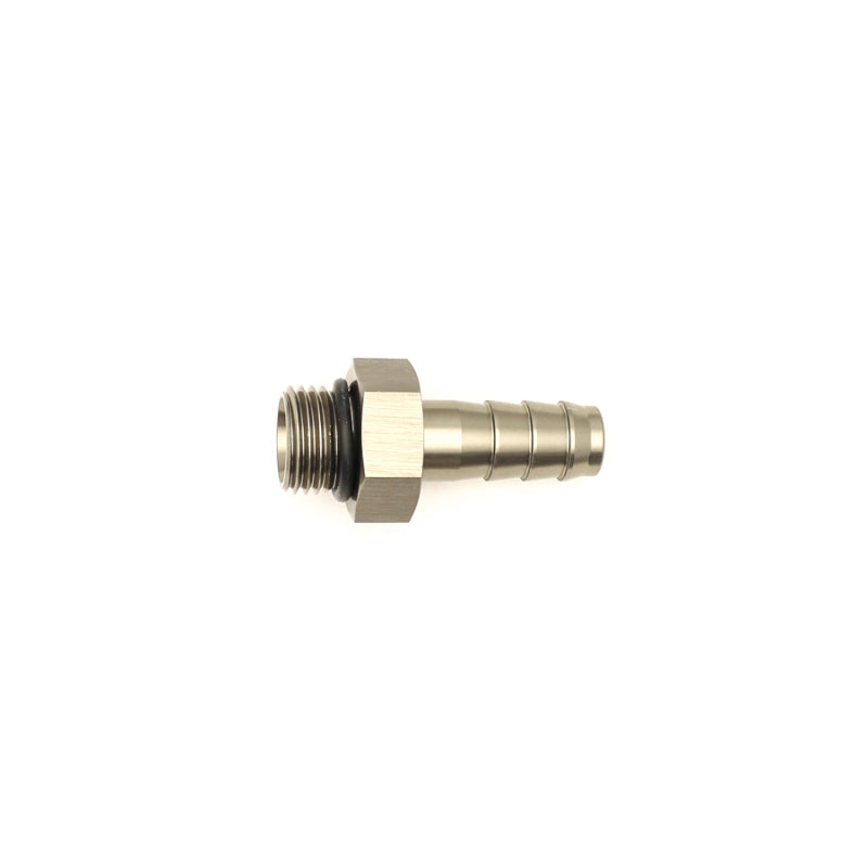 DeatschWerks 6AN ORB Male To 3/8in Male Triple Barb Fitting With O-Ring