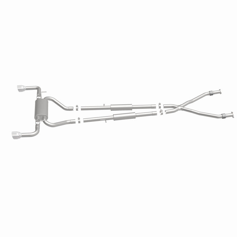 Magnaflow Cat-Back Exhaust with Polished Tips for 14-24 Infiniti Q50 V6 3.7L Dual Split Rear Exit - OneFastShop