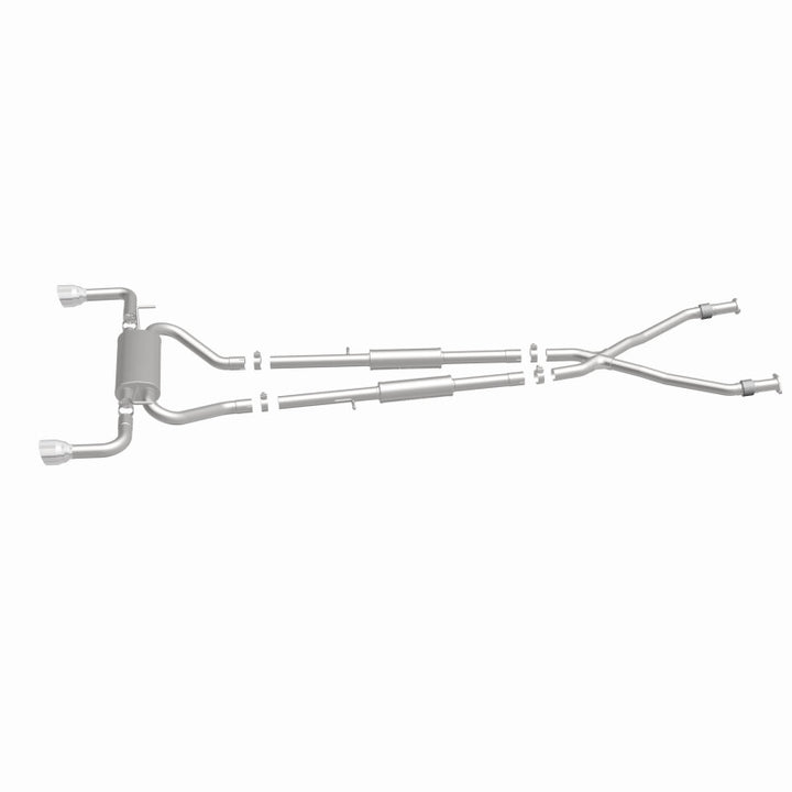 Magnaflow Cat-Back Exhaust with Polished Tips for 14-24 Infiniti Q50 V6 3.7L Dual Split Rear Exit - OneFastShop