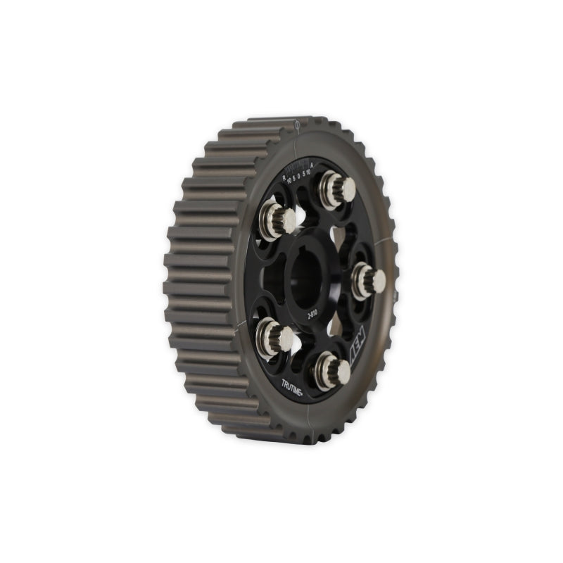 AEM Black Tru-Time Cam Gear for 88-95 Honda Civic/ 93-95 Del Sol S & Si