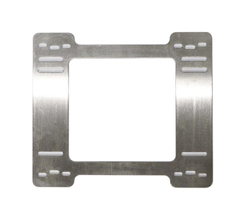 NRG Universal Low Floor Mount Seat Bracket - Stainless Steel, Single