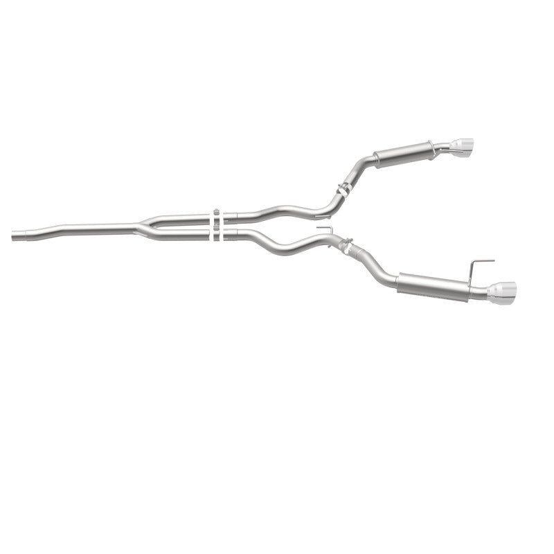 Magnaflow Cat-Back Exhaust 15-23 Ford Mustang 2.3L L4 Competition SS Dual Split Rear 4.5in Black Tips - OneFastShop