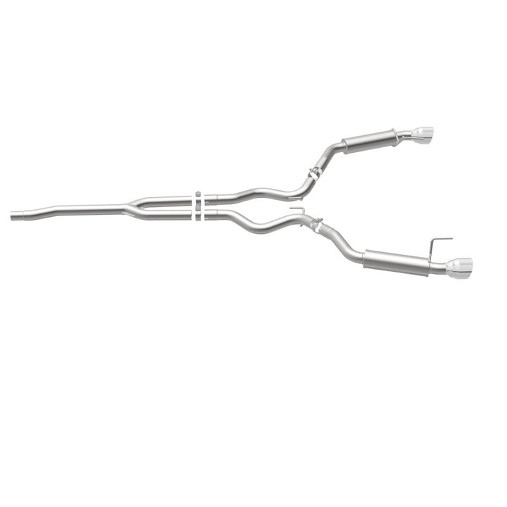 Magnaflow Cat-Back Exhaust 15-23 Ford Mustang 2.3L L4 Competition SS Dual Split Rear 4.5in Black Tips - OneFastShop